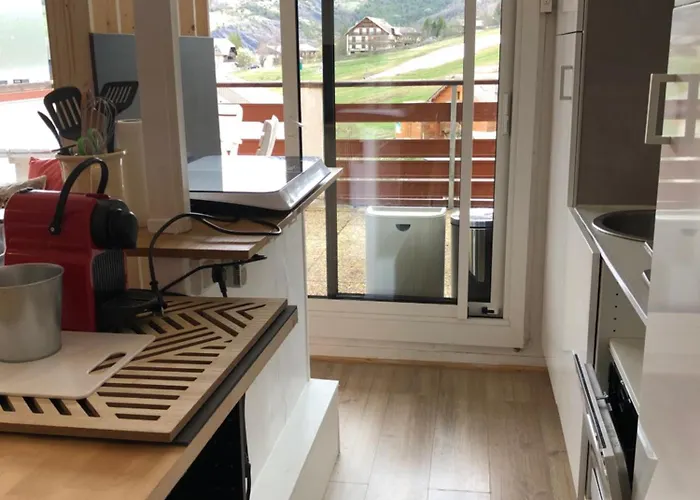 Les Alpages - Lit Queen Size - Centre Station * Enchastrayes